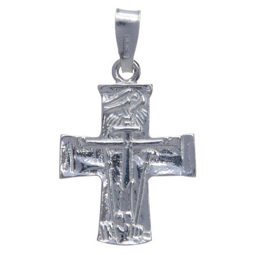 Redemptorists cross in 925 silver 2x1.5cm 1