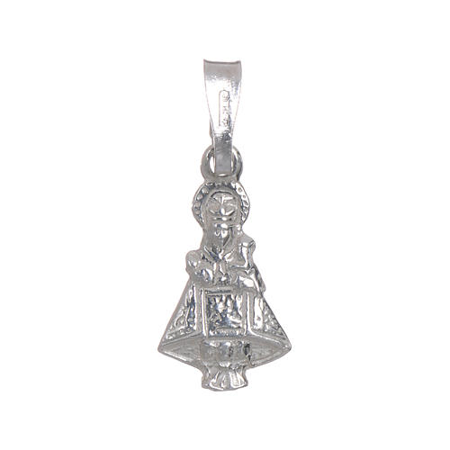 Anhänger Gottesmutter von Covadonga Silber 925 1.5cm 1