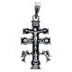 Pendant with Caravaca cross in 925 silver s1