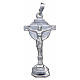 Pendant with Collevalenza crucifix in 925 silver 4x2cm s1