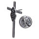 Passionist lapel pin in 925 silver s2