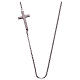 Necklace AMEN classic Cross silver 925 Rhodium finish s1