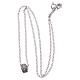 Colgante rosario blanco plata 925 s3