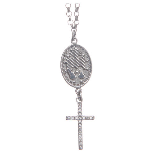 Saint Rita 925 sterling silver collar necklace 2