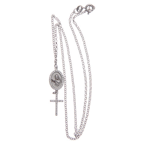 Saint Rita 925 sterling silver collar necklace 3
