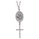 Saint Rita 925 sterling silver collar necklace s1