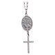Saint Rita 925 sterling silver collar necklace s2