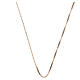 Venetian chain in 925 sterling silver finished in gold, 60 cm length s1