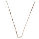 Venetian chain in 925 sterling silver finished in gold, 45 cm length s1