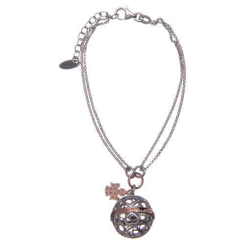 Angel caller ball AMEN bracelet pink silver 925 2