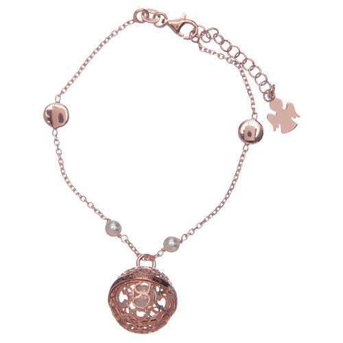 Bola Angel caller AMEN bracelet pink silver 925 2