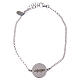 Amen bracelet in 925 sterling silver with Our Father prayer in Latin s2