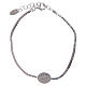 Amen bracelet in 925 sterling silver with Our Lady of Miracles medal s2