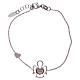 Bracciale Amen in Argento 925 cuore e angelo s1