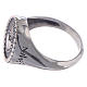 Silver ring Sacred Heart silver 925 s2