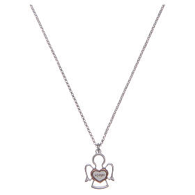 Collana Amen Argento ciondolo Angelo