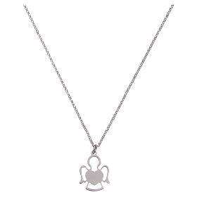 Collana Amen Argento ciondolo Angelo