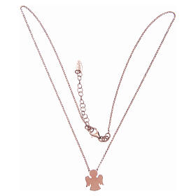 Collier Amen Ange argent 925 rosé