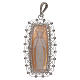 Silver feligree Cameo pendant with Our Lady s1