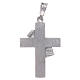 Croce diaconale argento 925 smalto verde s2