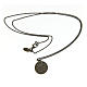 Collier Amen argent bruni Ange de Dieu latin homme s3