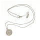 Kette AMEN Silber 925 Medaille Ave Maria s3