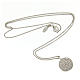 Collana Amen girocollo uomo Ave Maria latino arg. 925 s3