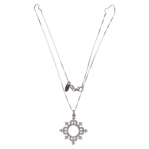 Amen necklace Corona in silver 3