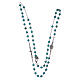 Amen rosary choker Pope Francis turquoise s3