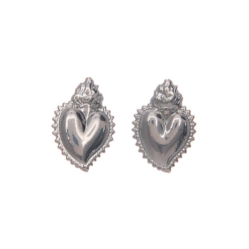 Lobe votive earrings in 925 sterling silver 4
