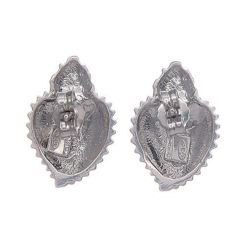 Lobe votive earrings in 925 sterling silver 3