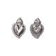 Lobe votive earrings in 925 sterling silver s4
