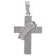 Croix diaconale pendentif en argent 925 s1