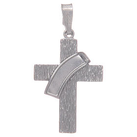 Croce diaconale a ciondolo in argento 925