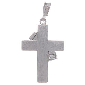 Deacon pendant cross in 925 sterling silver