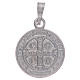 Saint Benedict medal in sterling silver s2