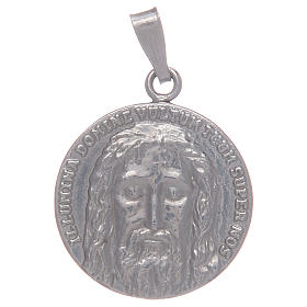 Holy Shroud medal in 925 silver