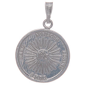 Holy Shroud medal in 925 silver