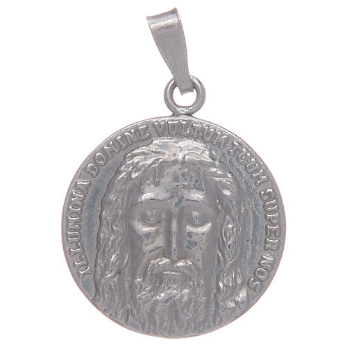 Holy Shroud medal in 925 silver 1