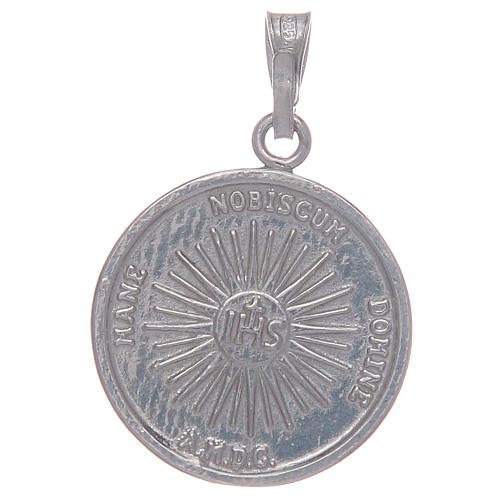 Holy Shroud medal in 925 silver 2