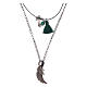 Collana con Tau e ala d'angelo s1