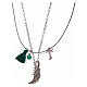 Collana con Tau e ala d'angelo s2