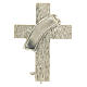 Broche croix diaconale argent 925 s1