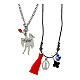 Collier double Saint Michel Archange et Notre-Dame de Lorette s2