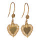 Pivot earrings with votive heart s2