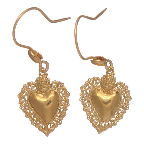Pivot earrings with votive heart 1