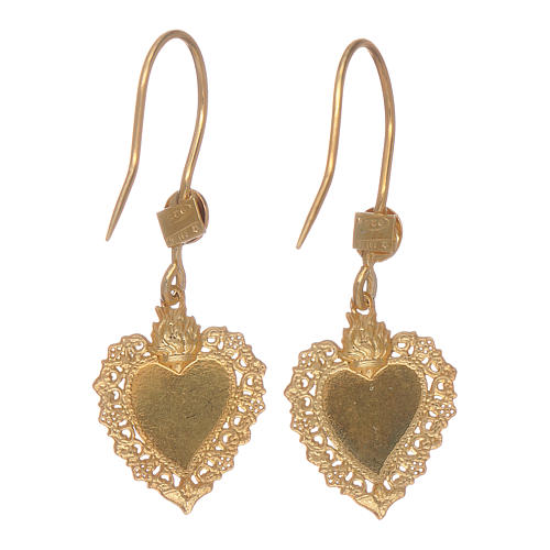 Pivot earrings with votive heart 2