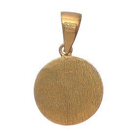 Angel medal with zircons