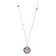 Collana AMEN chiama Angeli argento 925 e perle s2