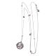 Collana AMEN chiama Angeli argento 925 e perle s3